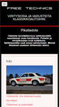 Mobile Screenshot of freetechnics.fi